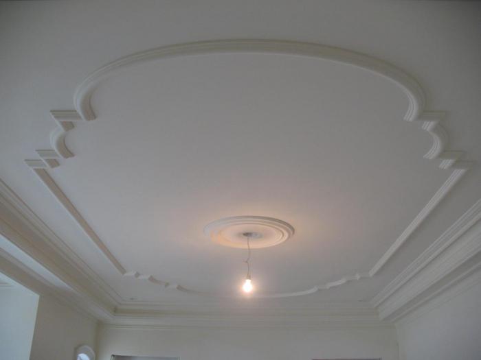 What Ceiling Do In The Hall The Ceiling Of Plasterboard In