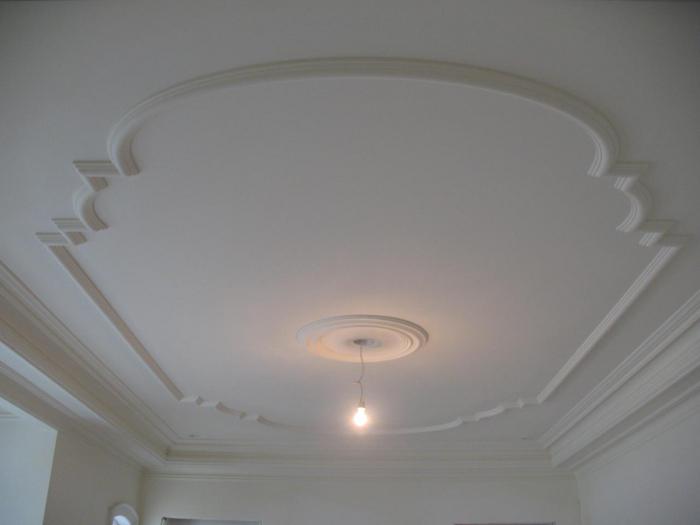 What Ceiling Do In The Hall The Ceiling Of Plasterboard In The