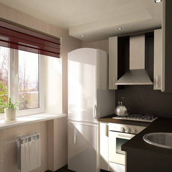 صالة المطبخ 8 أمتار ماذا تفعل متر مربع الكثير أو قليلا اللون والإضاءة