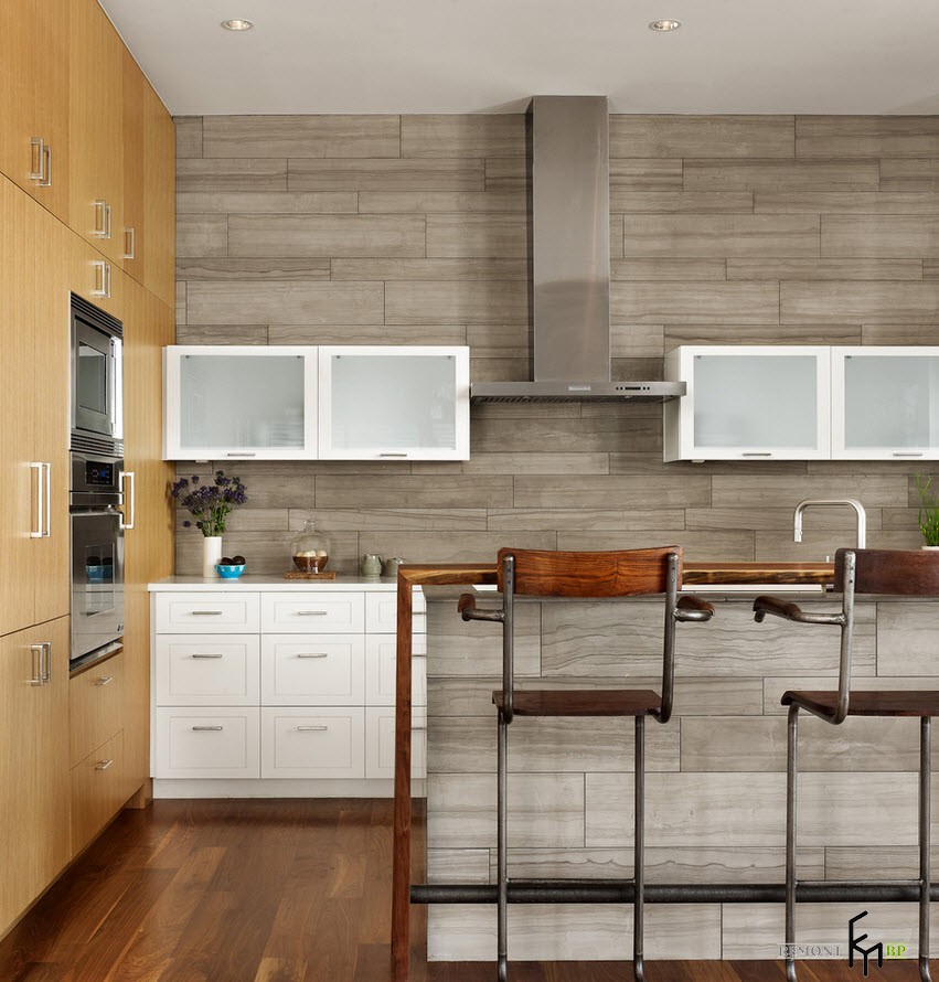 عينات من لوحات للمطبخ لوحات الحائط تصميم مشرق والحلول الوسط للمطبخ